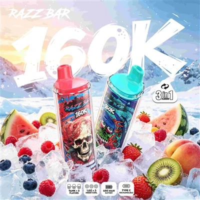 Vape desechable Razz Bar 160K